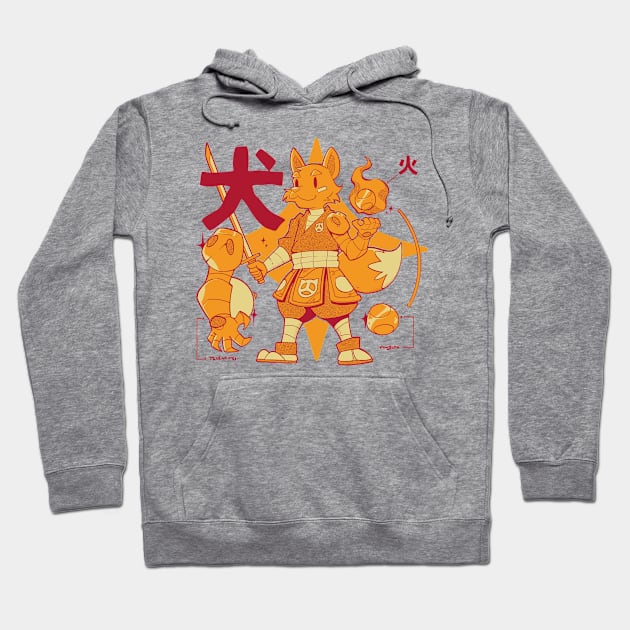 RPG INU Hoodie by Kabuto_Store